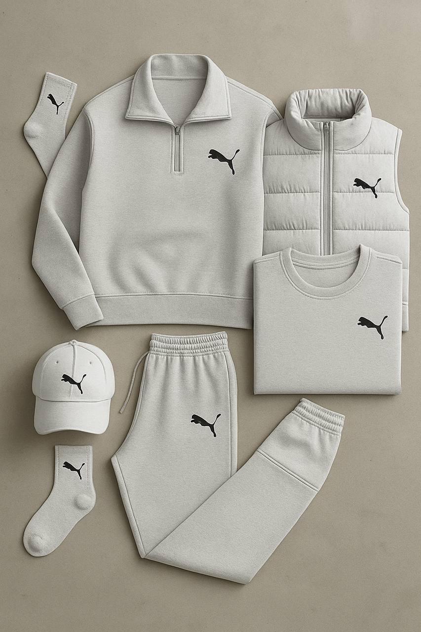 PM Set Essential – Hoodie, Pants, Cap & Socks