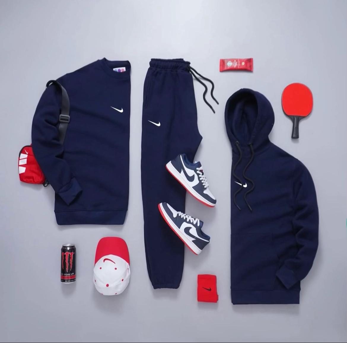 NK™ Complete Tracksuit – Sweatshirt + Joggers – Premium Sportswear Style